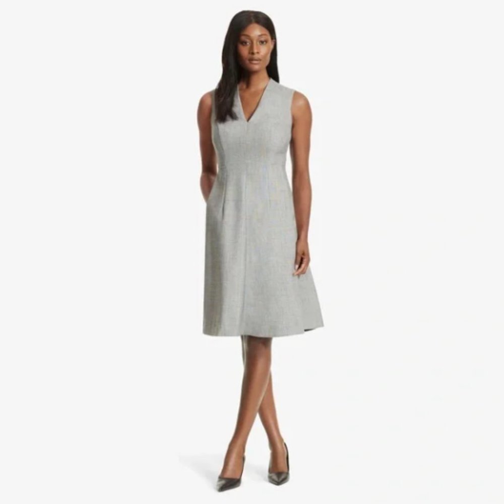 NWT MM LaFleur Jaycie Grey Dress 4